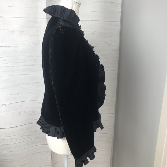 NYGARD COLLECTION VELVET JACKET - Picture 5 of 6